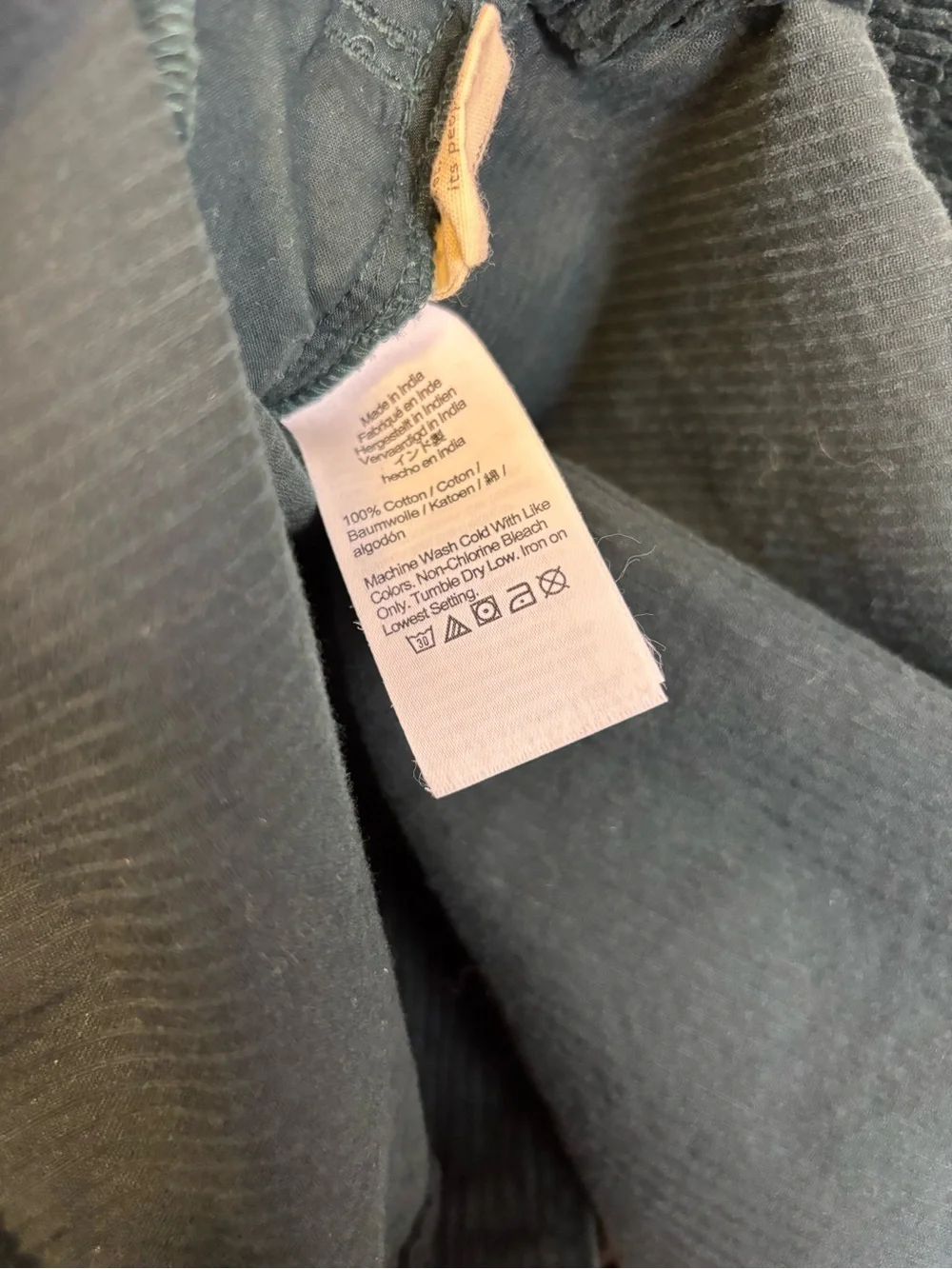 Madewell relaxed corduroy
